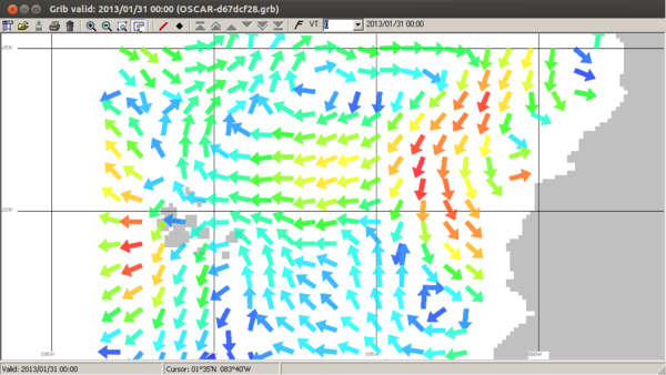 Image of Ecuador-Galapagos Ocean Current Data